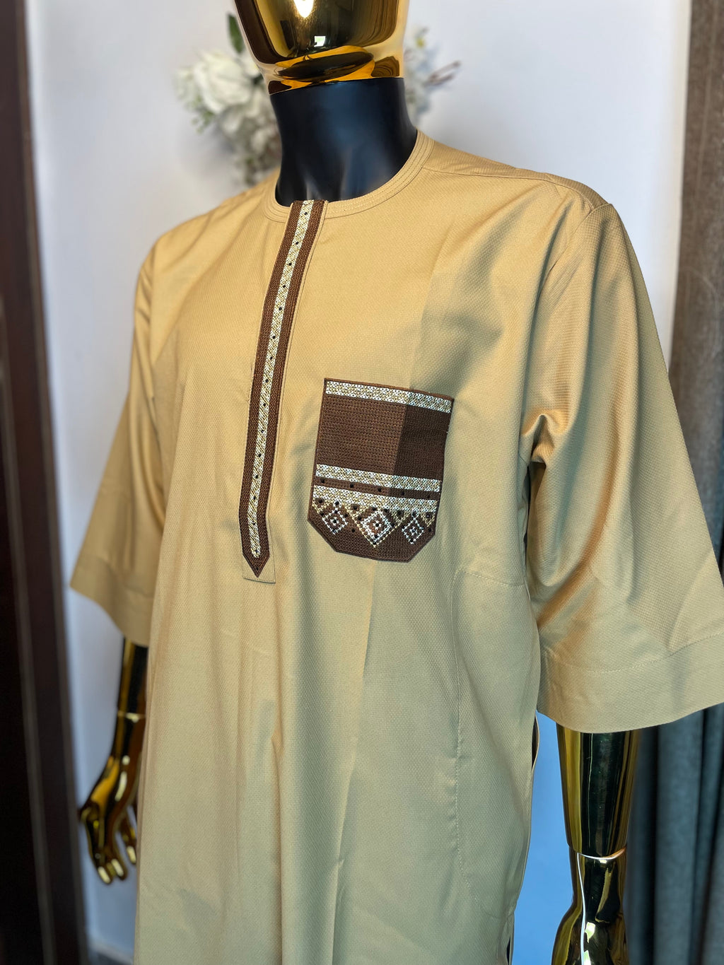 Bespoke kaftan for men