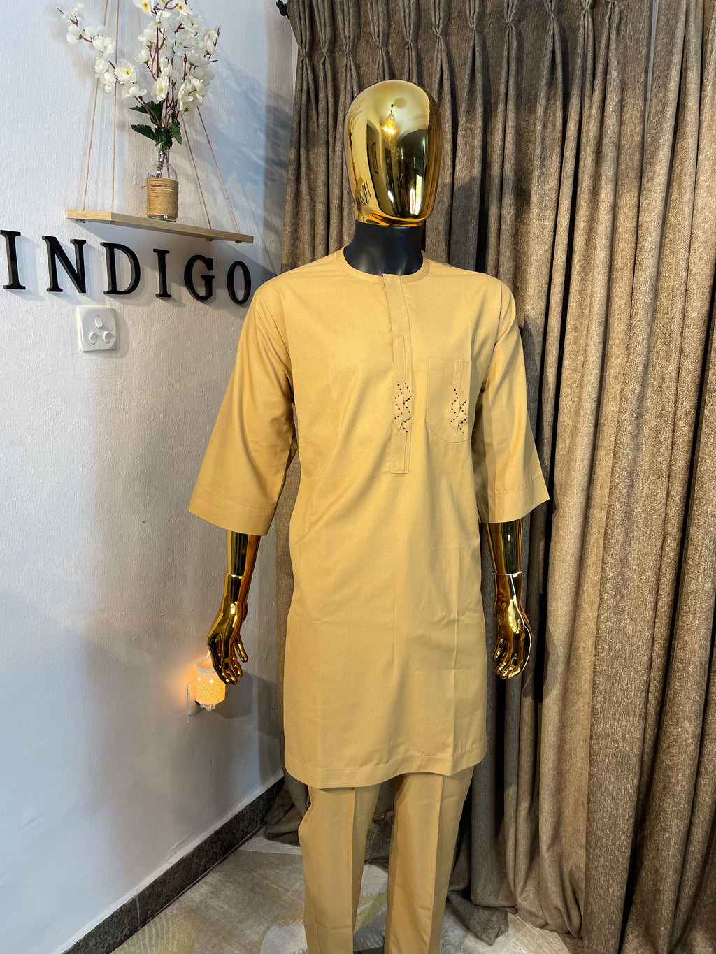 Bespoke kaftan for men