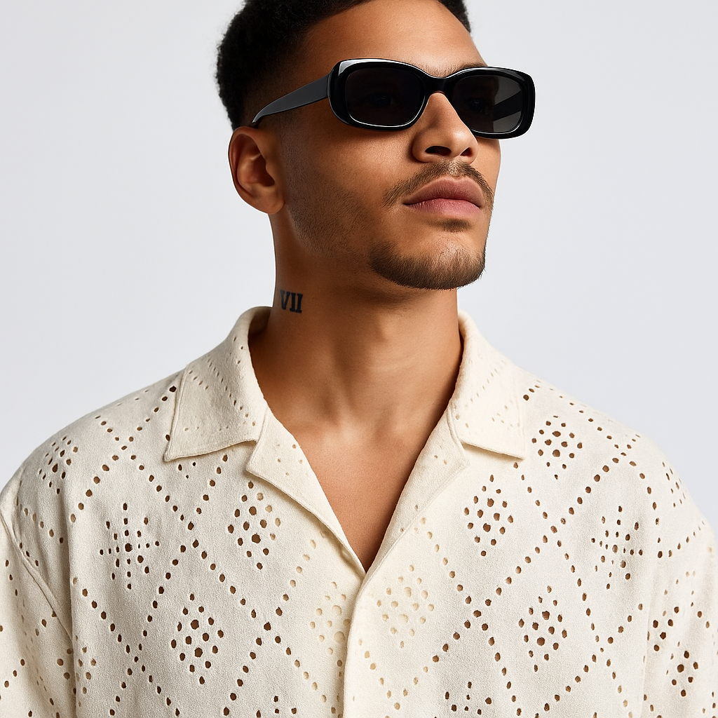 Indigo Urban 'Open-Knit Vintage' Two-Piece