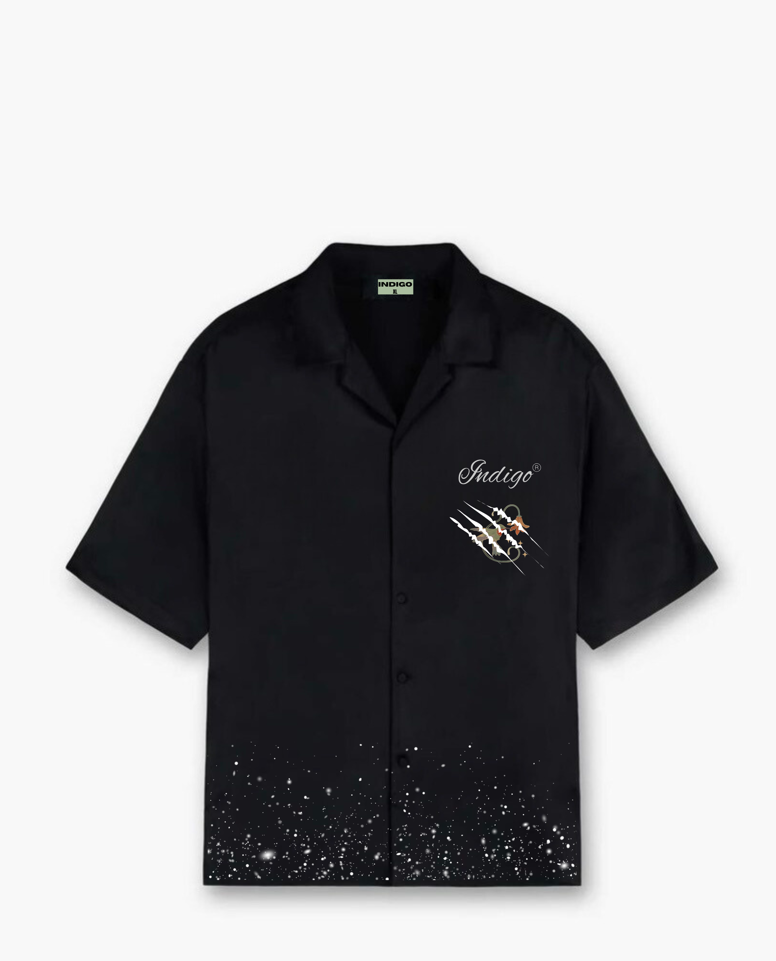 Indigo 'mocking jay' Revere shirt