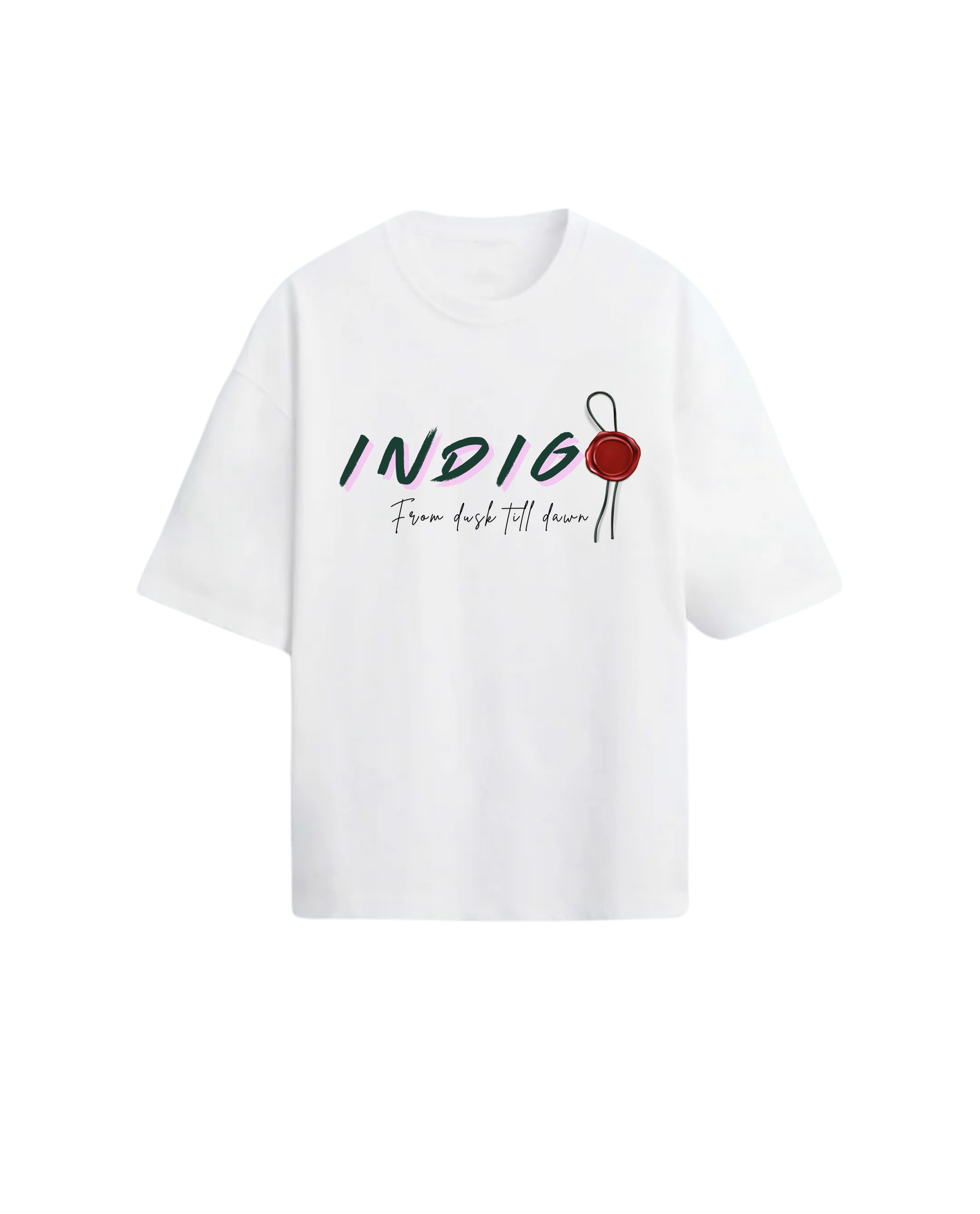 Indigo Urban 'Wax Seal' Men's T-Shirt