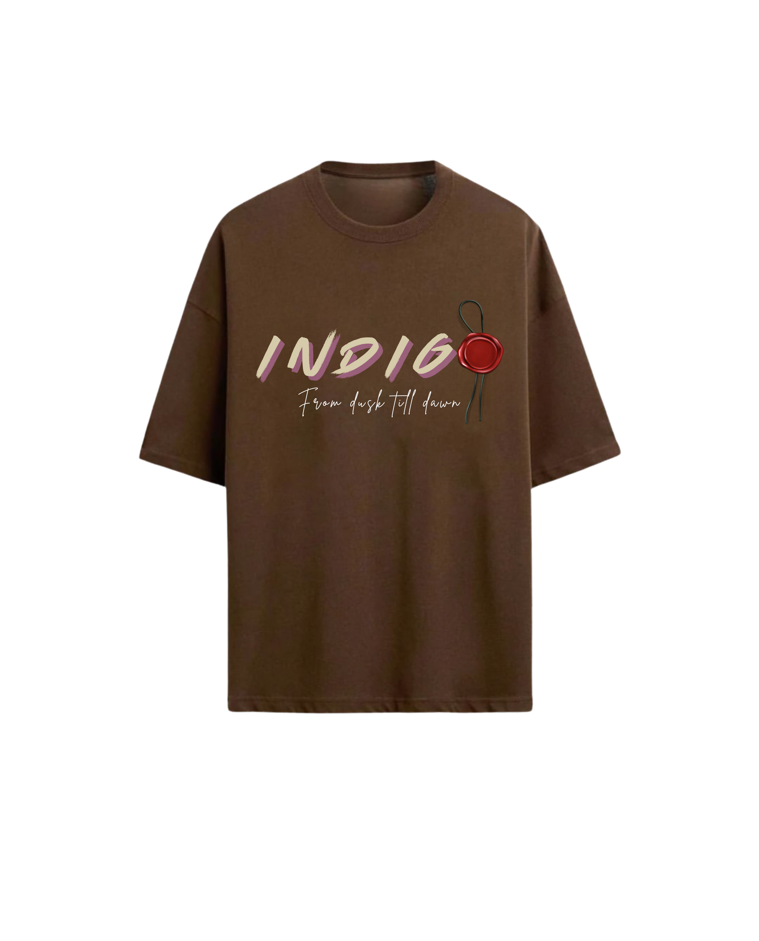 Indigo Urban 'Wax Seal' Men's T-Shirt
