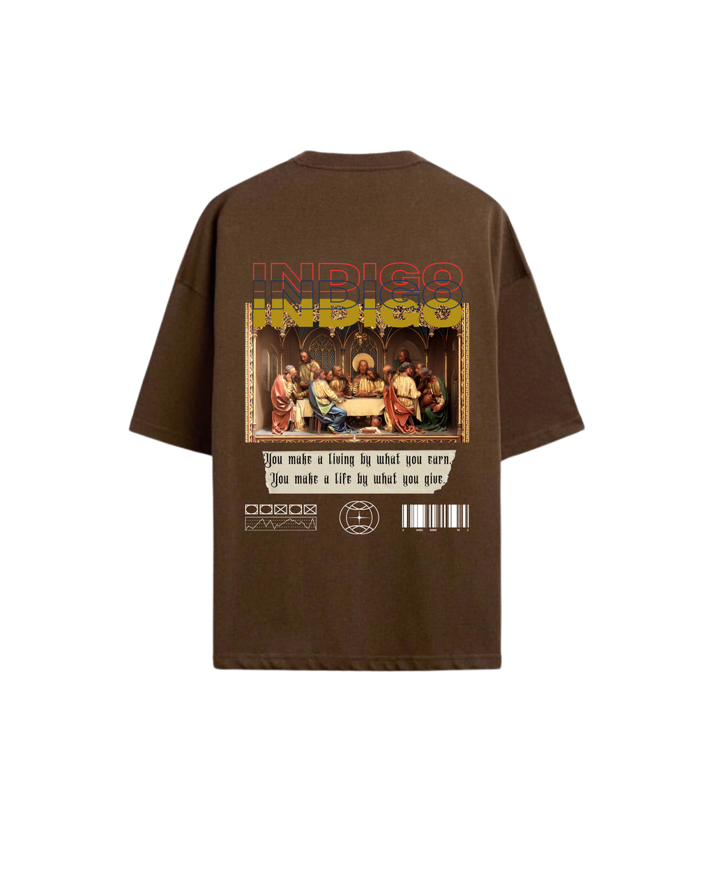 Indigo 'WWJD' T-shirt