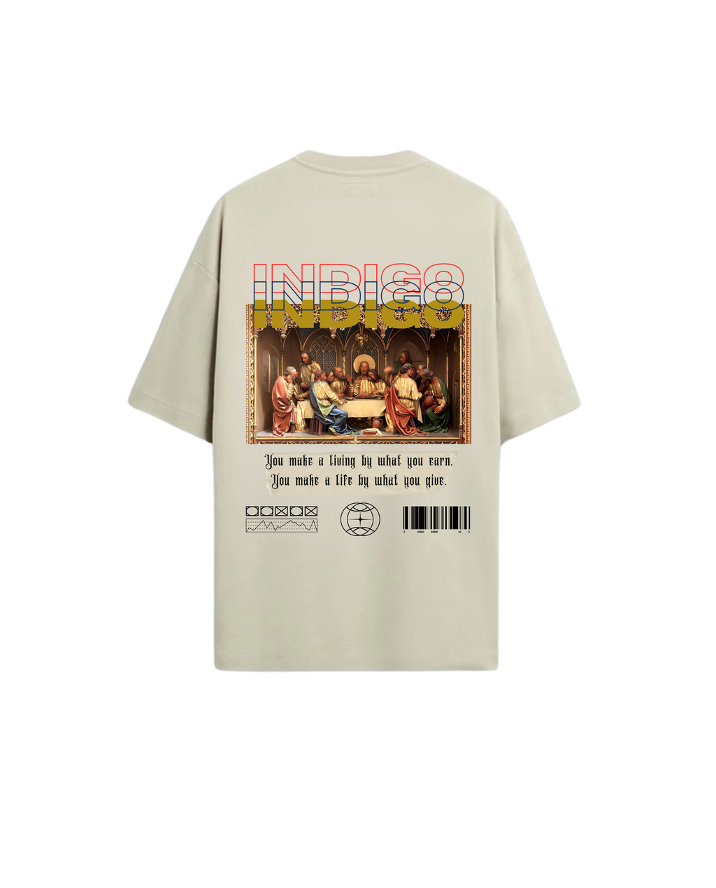 Indigo 'WWJD' T-shirt