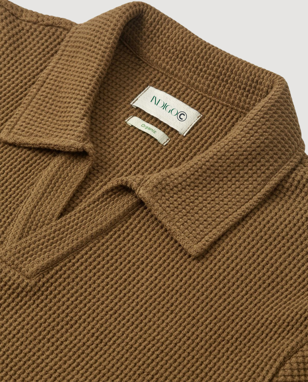 Indigo Urban “Textured Knit Polo” Shirt